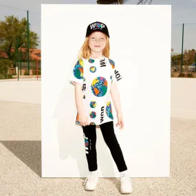 Printed T-shirt for children in organic cotton