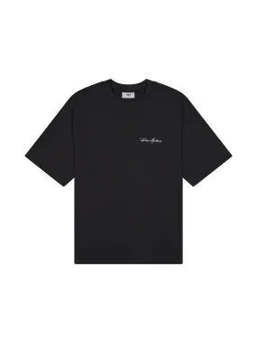 Prior Embroidery Logo Oversized T-shirt Onyx 2.0 (New Sizing)