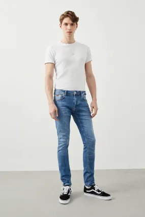 Rem Slim Tapered Fit Light Blue Men's Jean