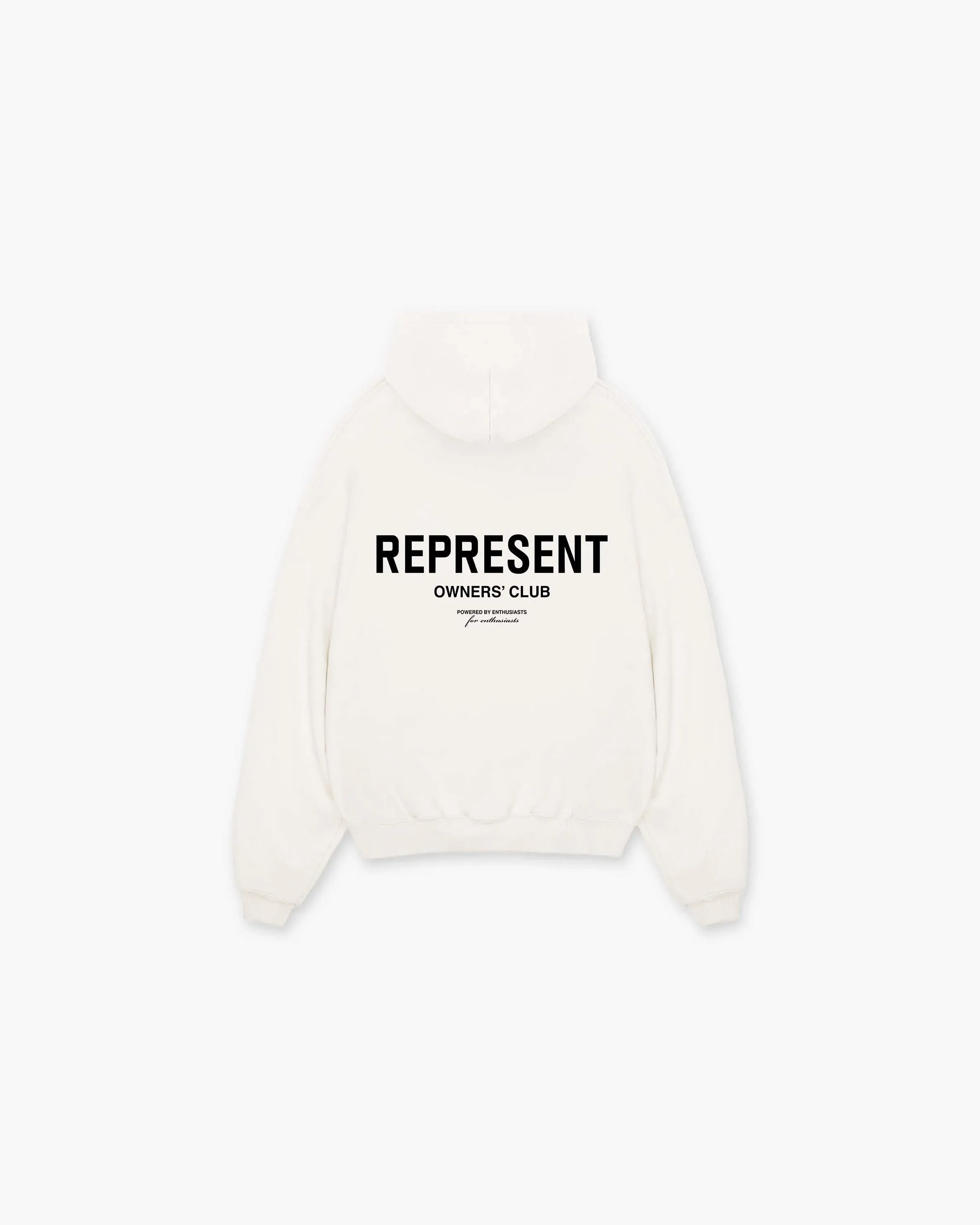 Represent Owners Club Hoodie - Flat White