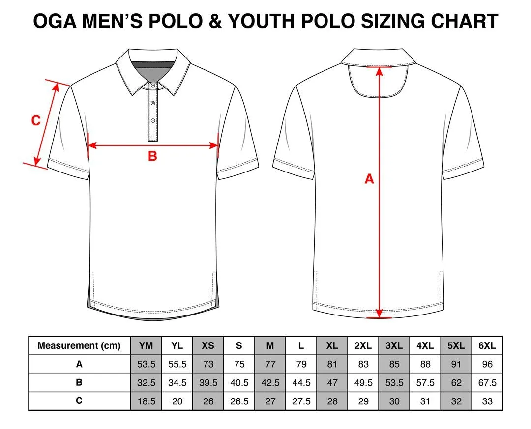 Retro Stripes - OGA Youth Polo