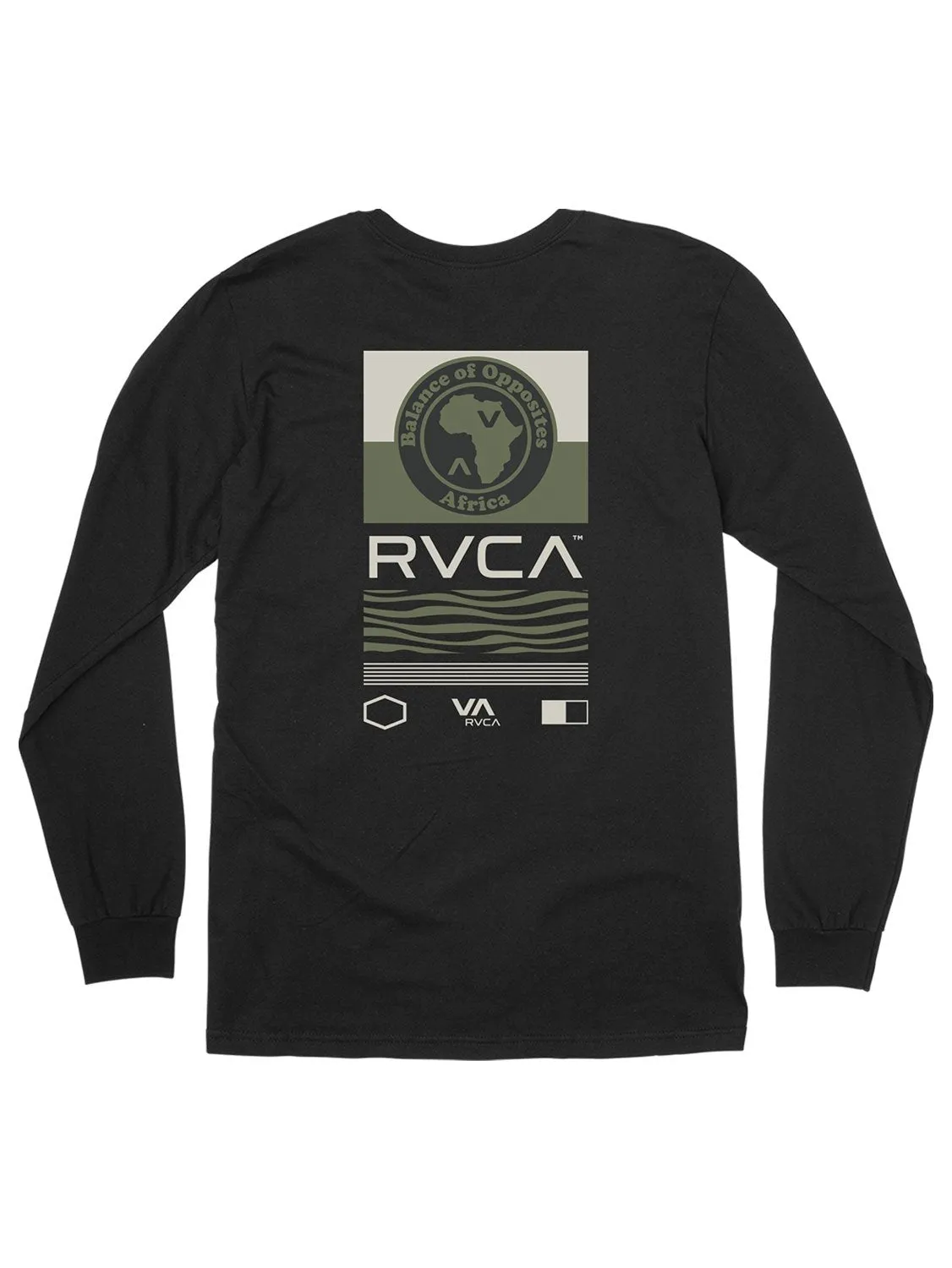 RVCA Men's Africa Stack T-Shirt