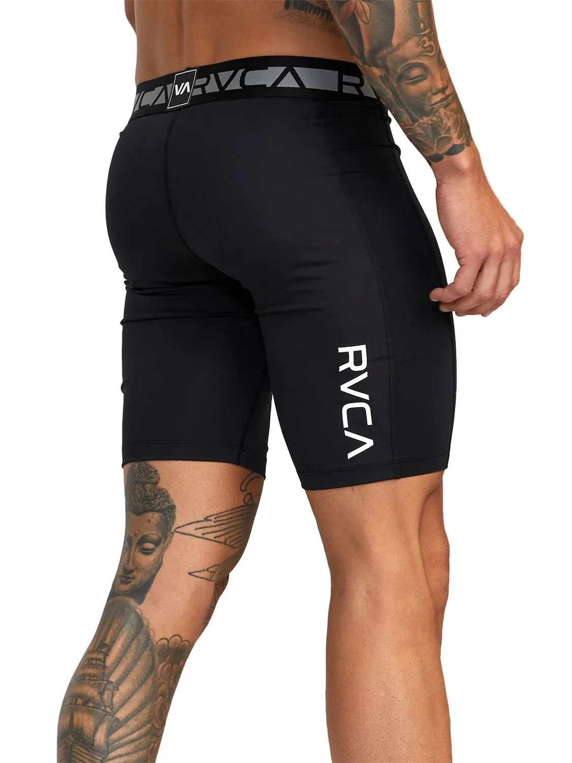 RVCA Men's Compressions Short