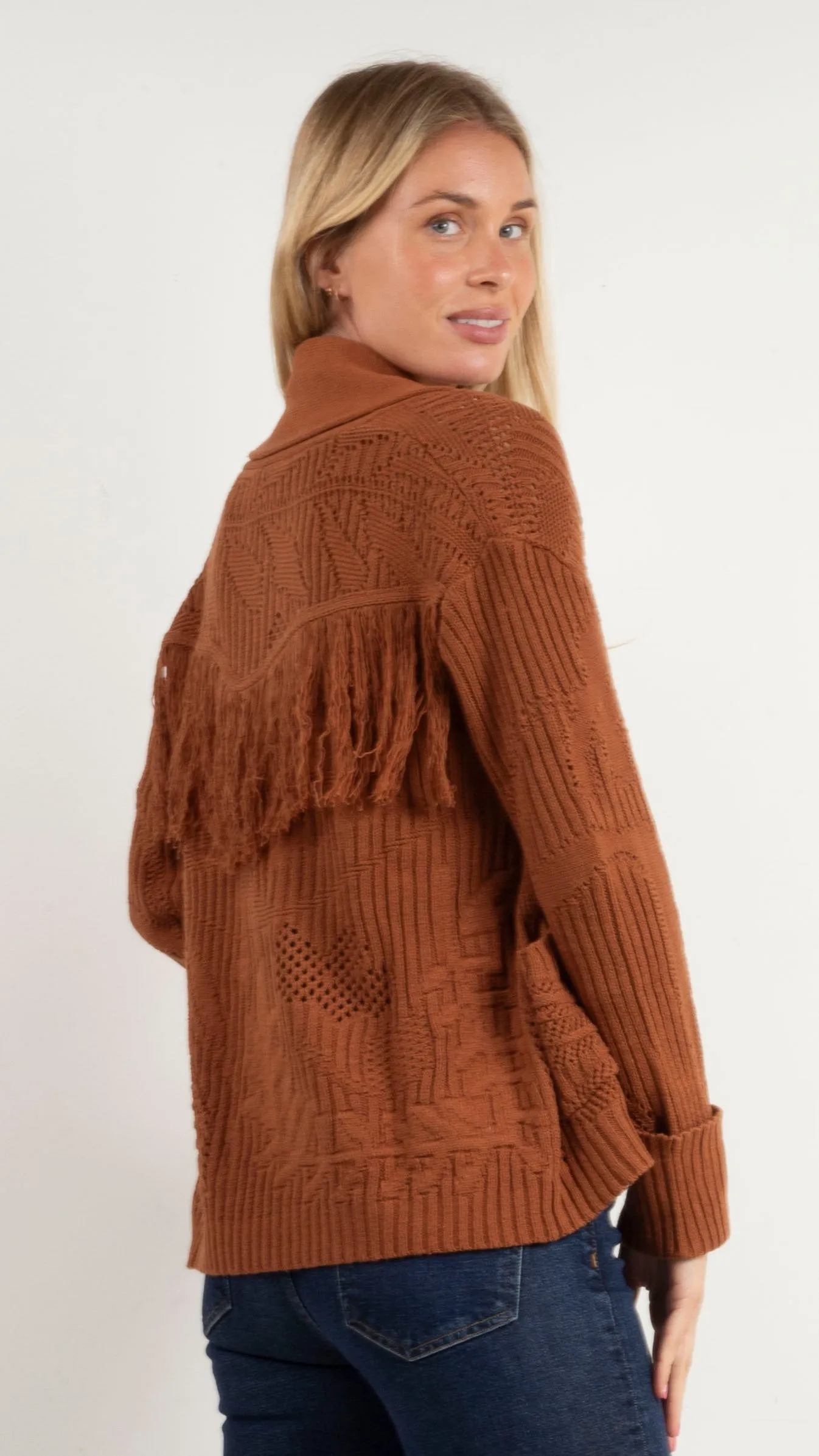 Sahara Cardigan - Umber