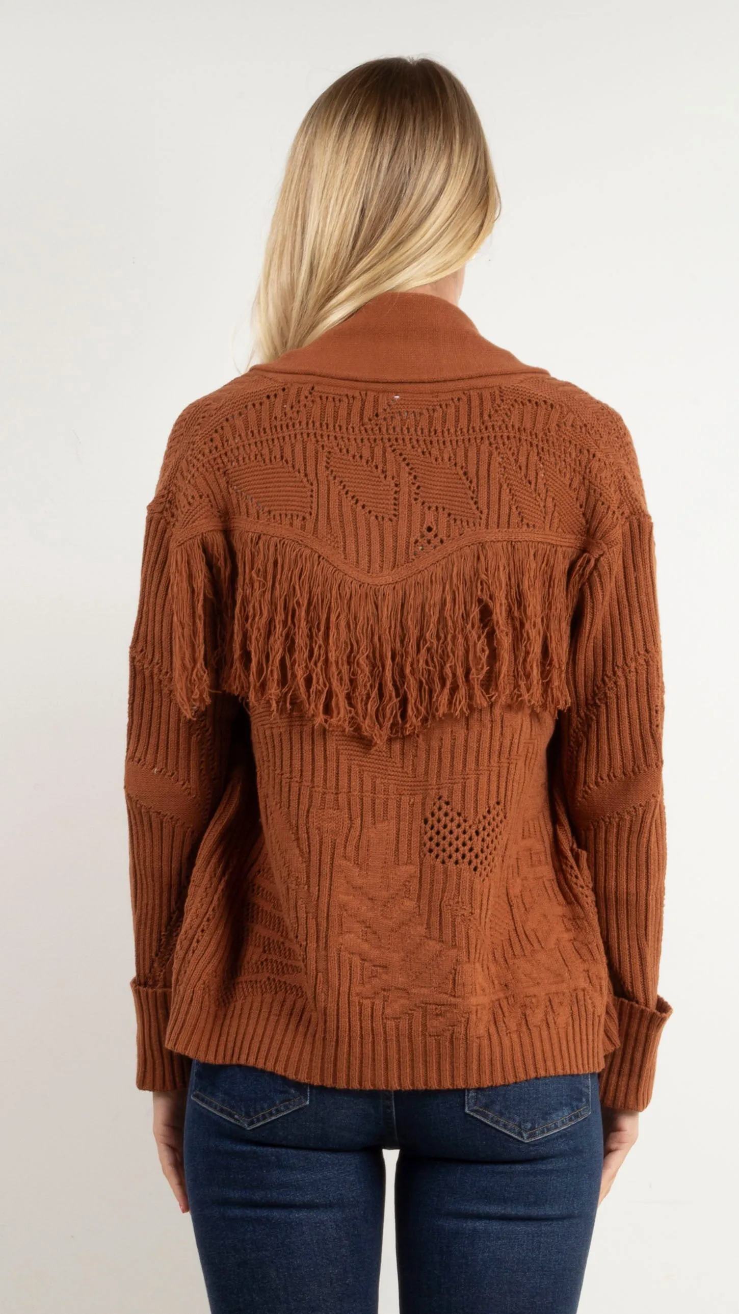 Sahara Cardigan - Umber