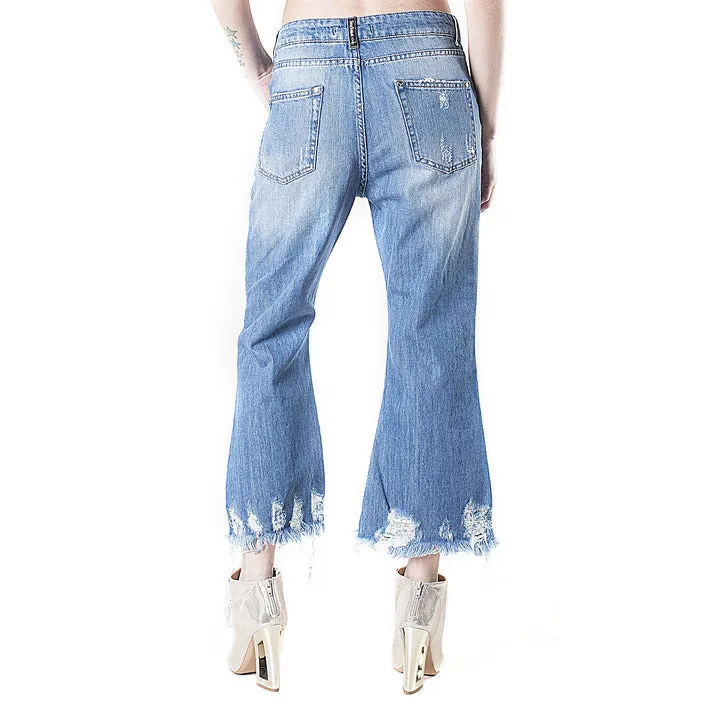 Sexy Woman Jeans Donna