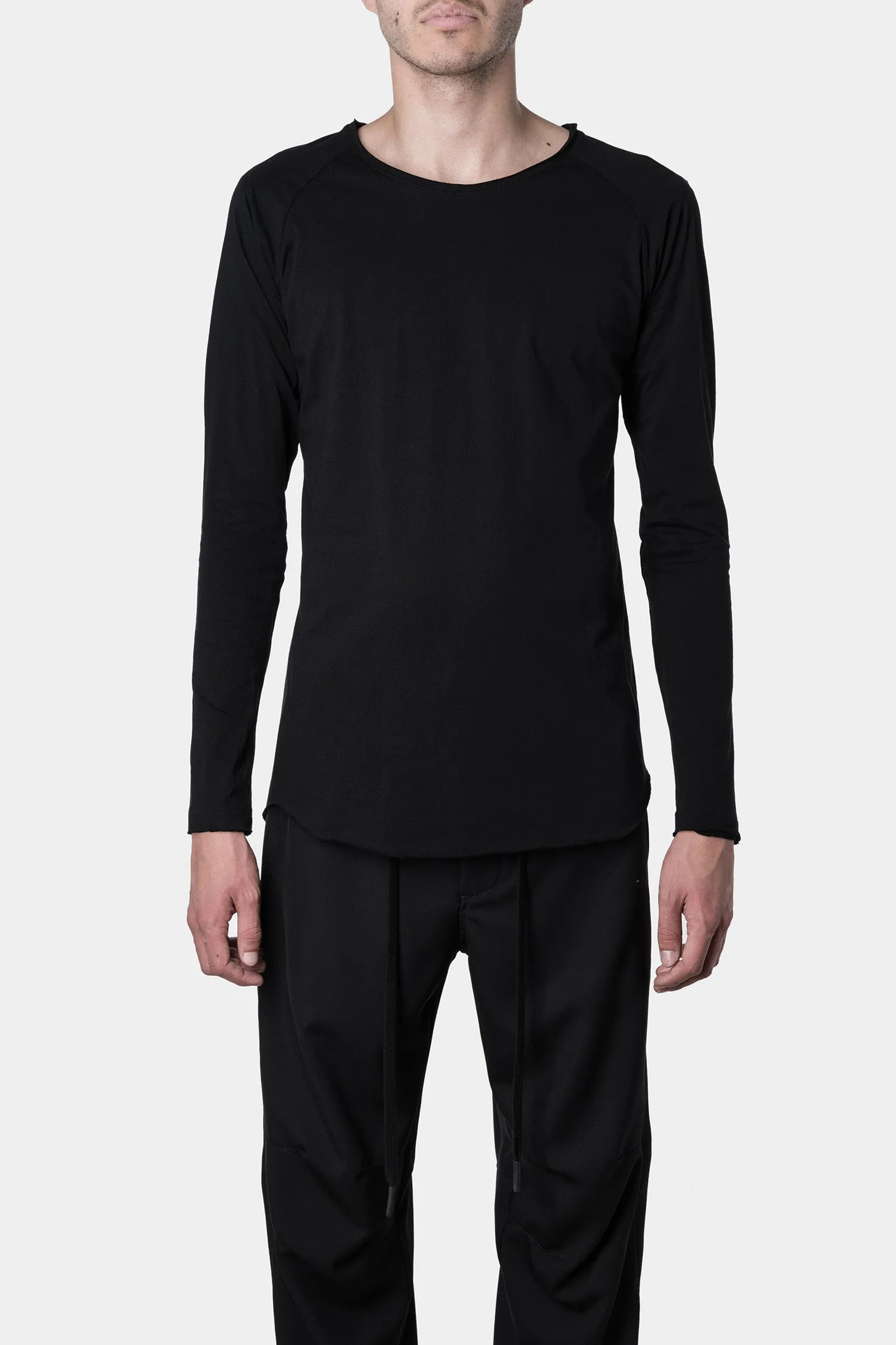 Siren long sleeve tee, Black