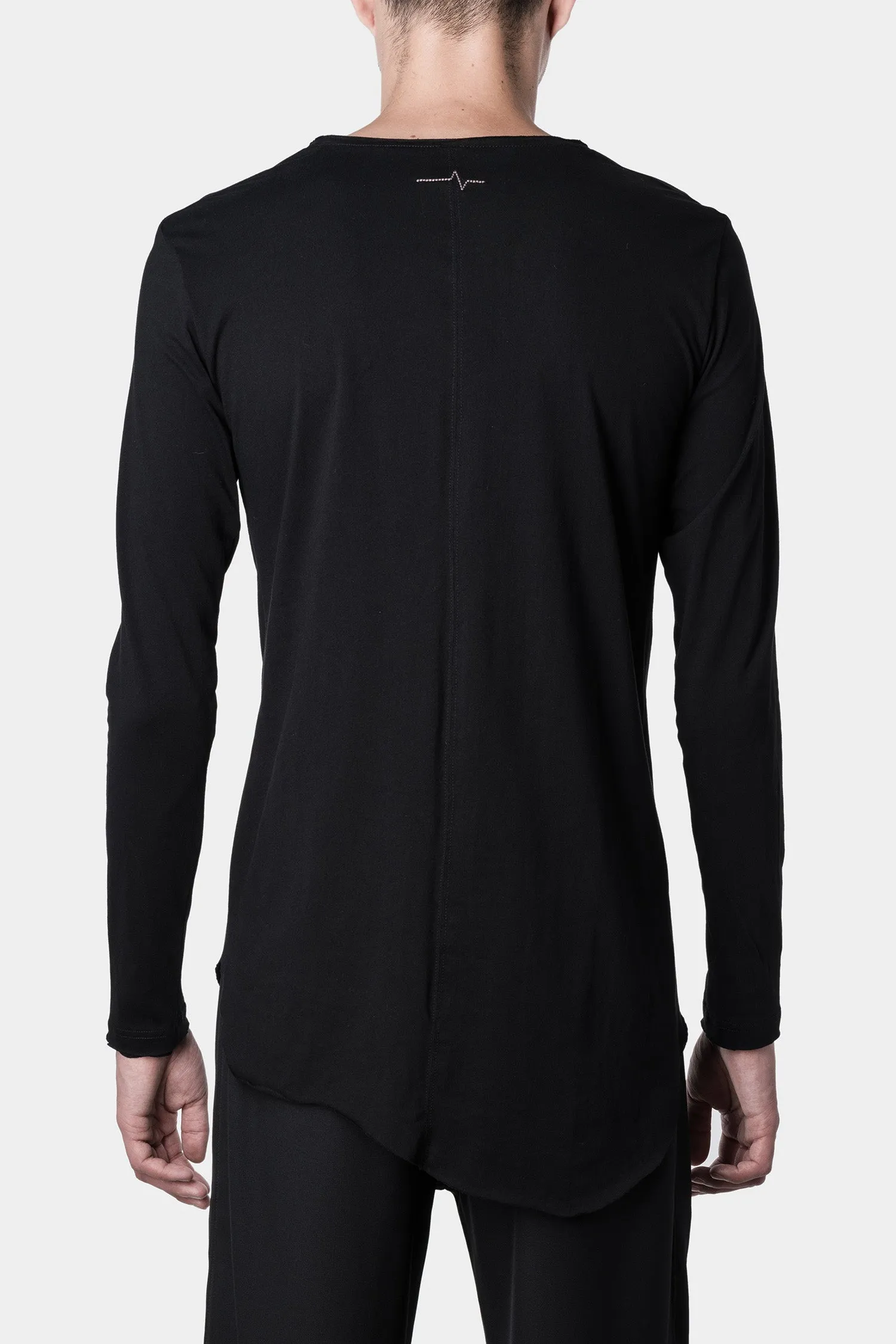 Siren long sleeve tee, Black