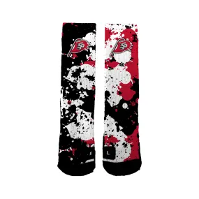 South Pittsburgh Rebellion 3 Peat Splatter Socks