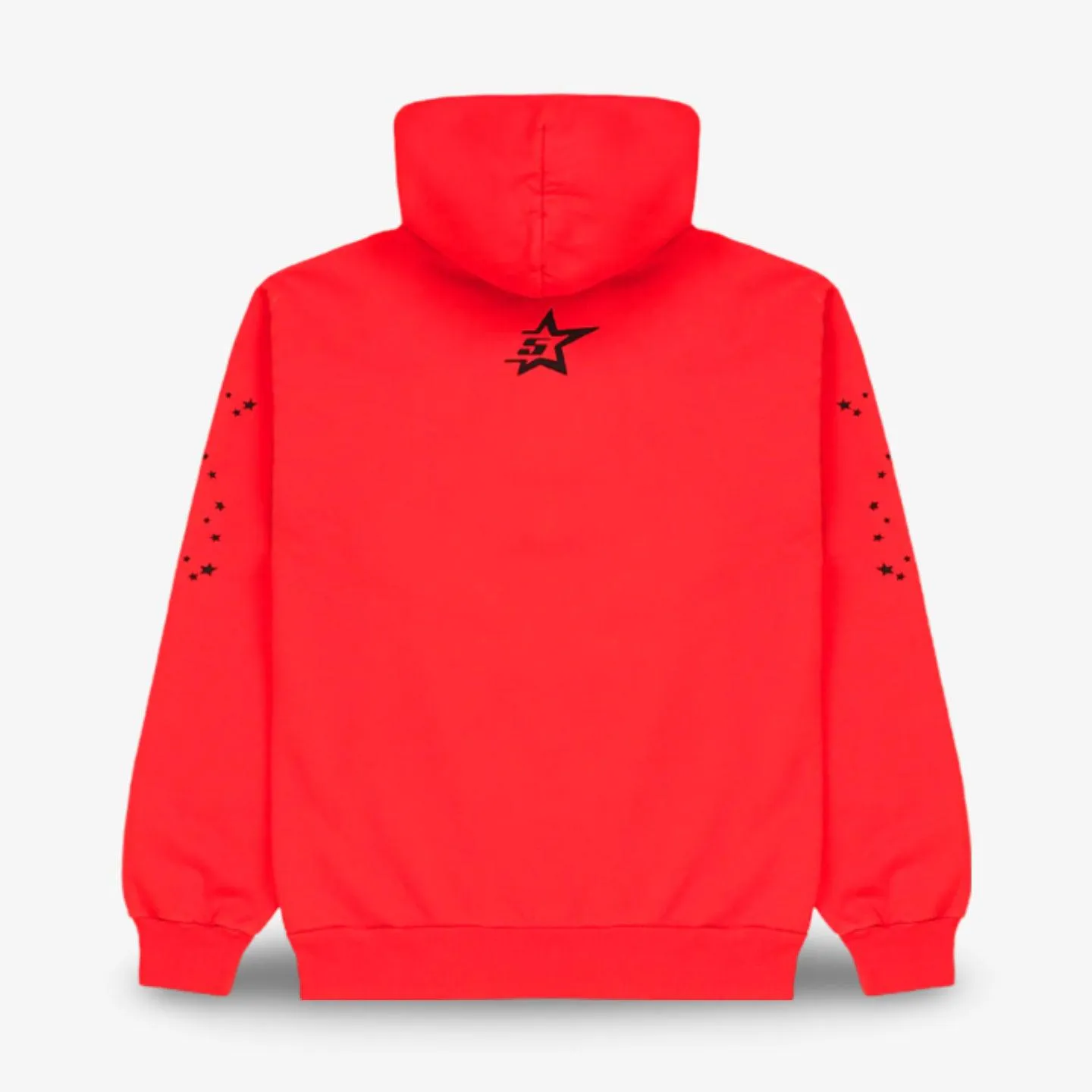 Sp5der 'P*NK V2' Pullover Hoodie Red SS24