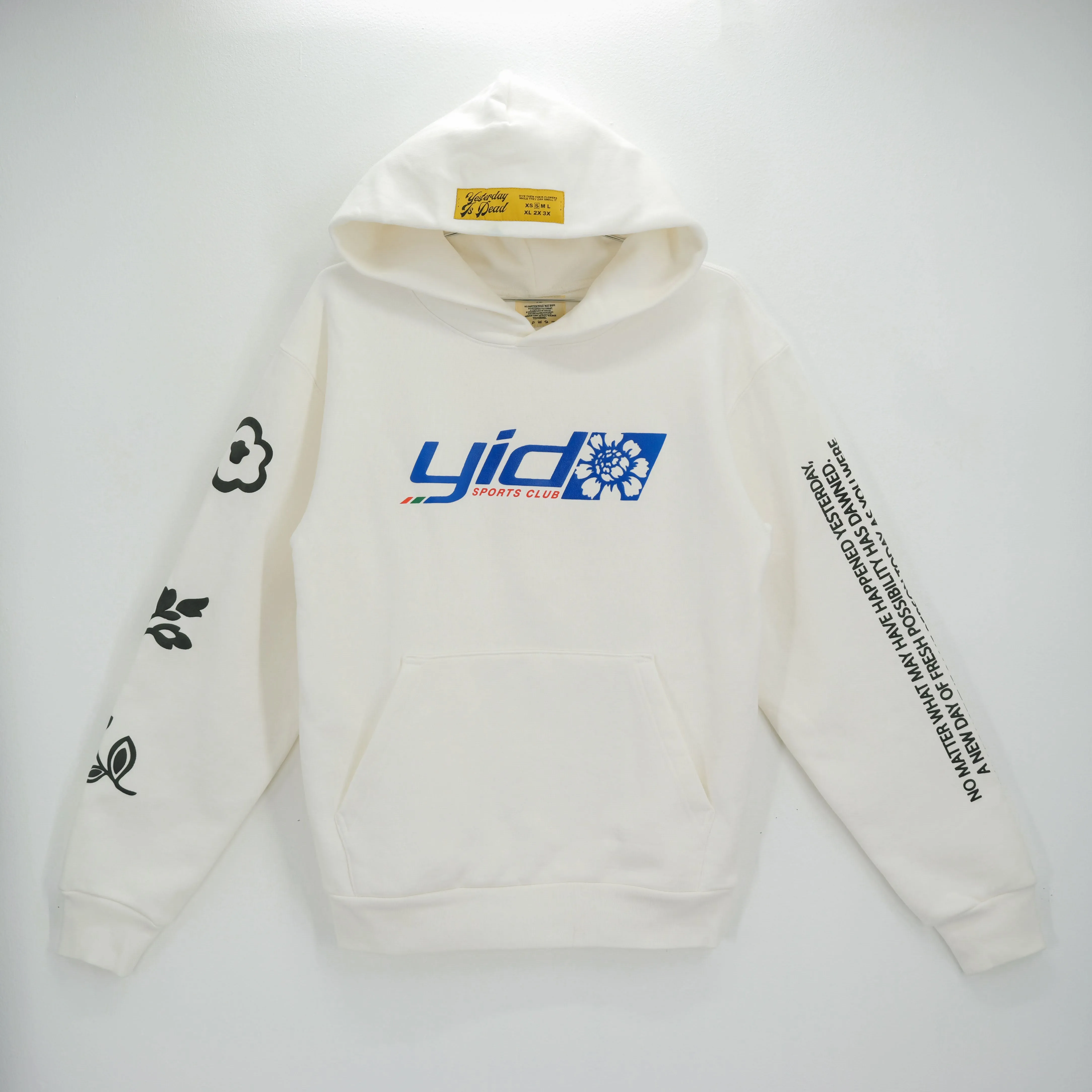 SPORTS CLUB HOODIE WHITE