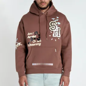 SugarHill “Paranoid” Brown Hoodie