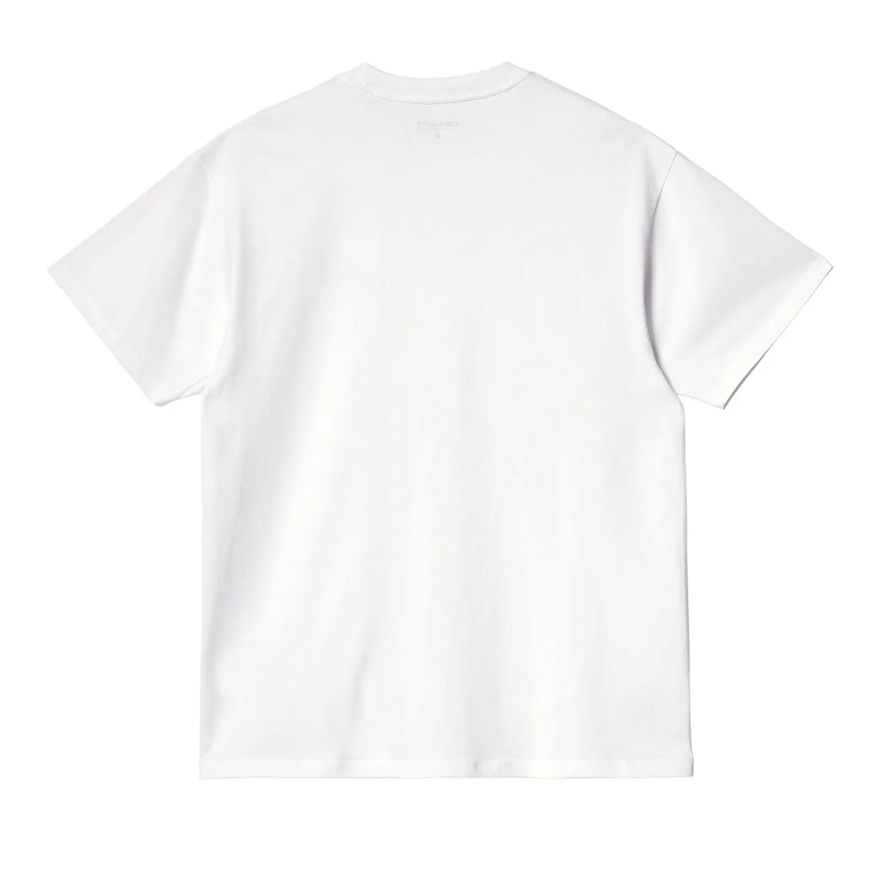 T-shirt Carhartt WIP  S/S Script Embroidery Bianco