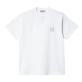 T-shirt Uomo Carhartt WIP S/S Verse Patch Bianco