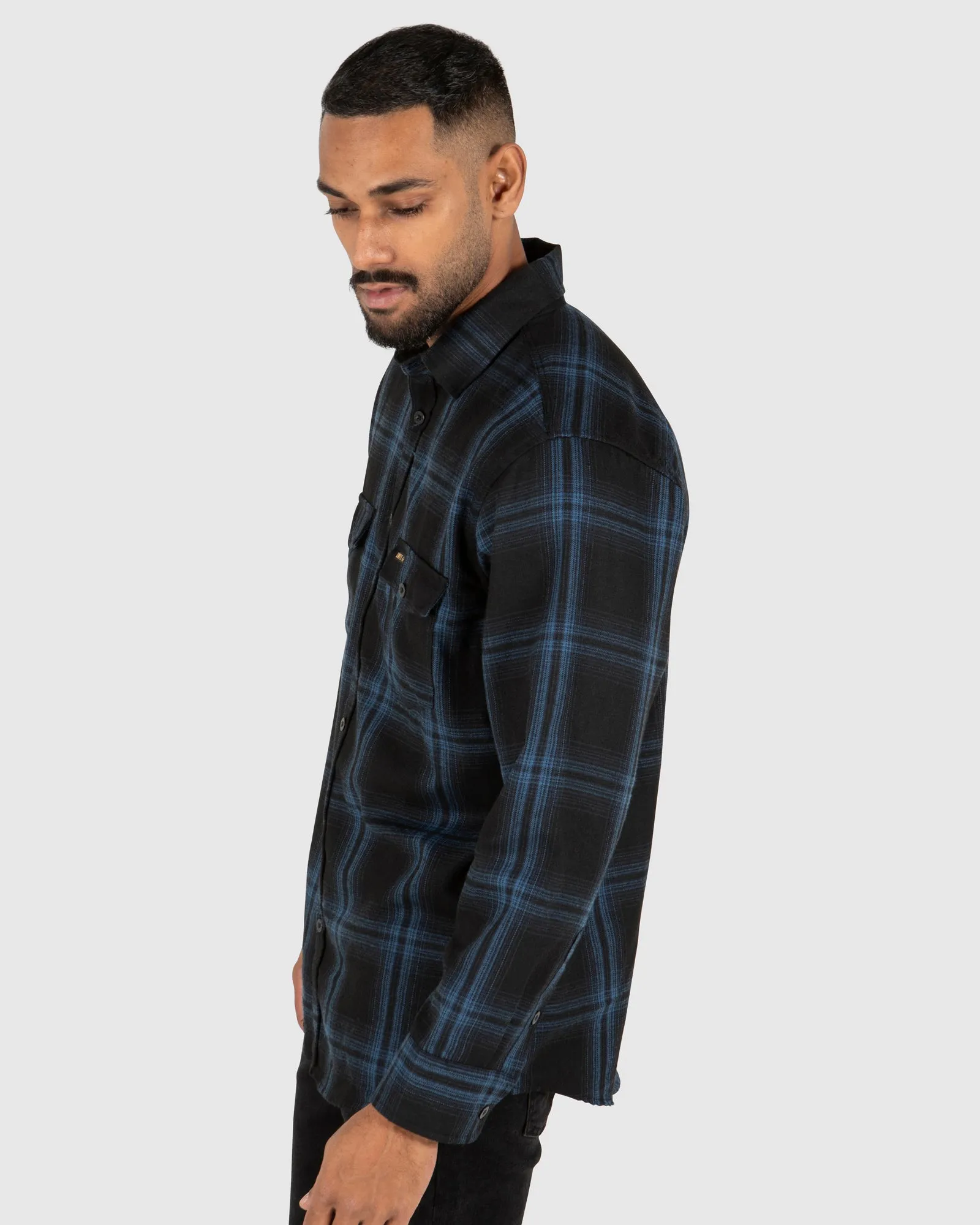 UNIT Mens Newtown Flannel Shirt