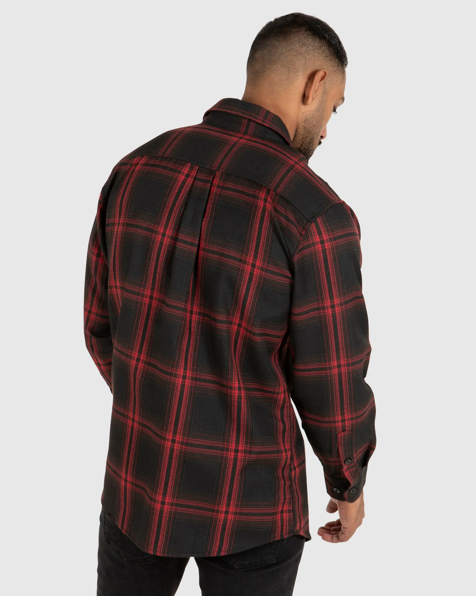 UNIT Mens Newtown Flannel Shirt