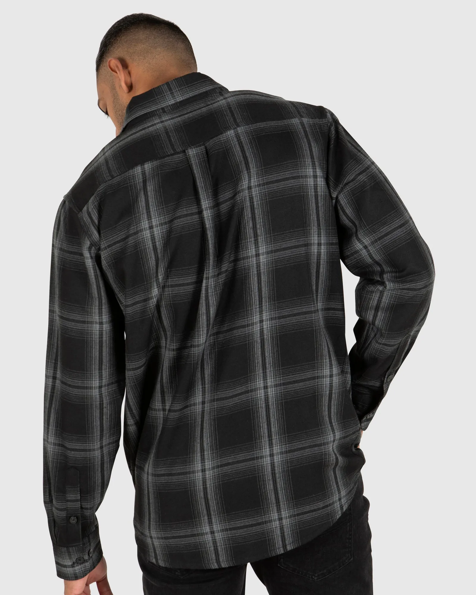 UNIT Mens Newtown Flannel Shirt