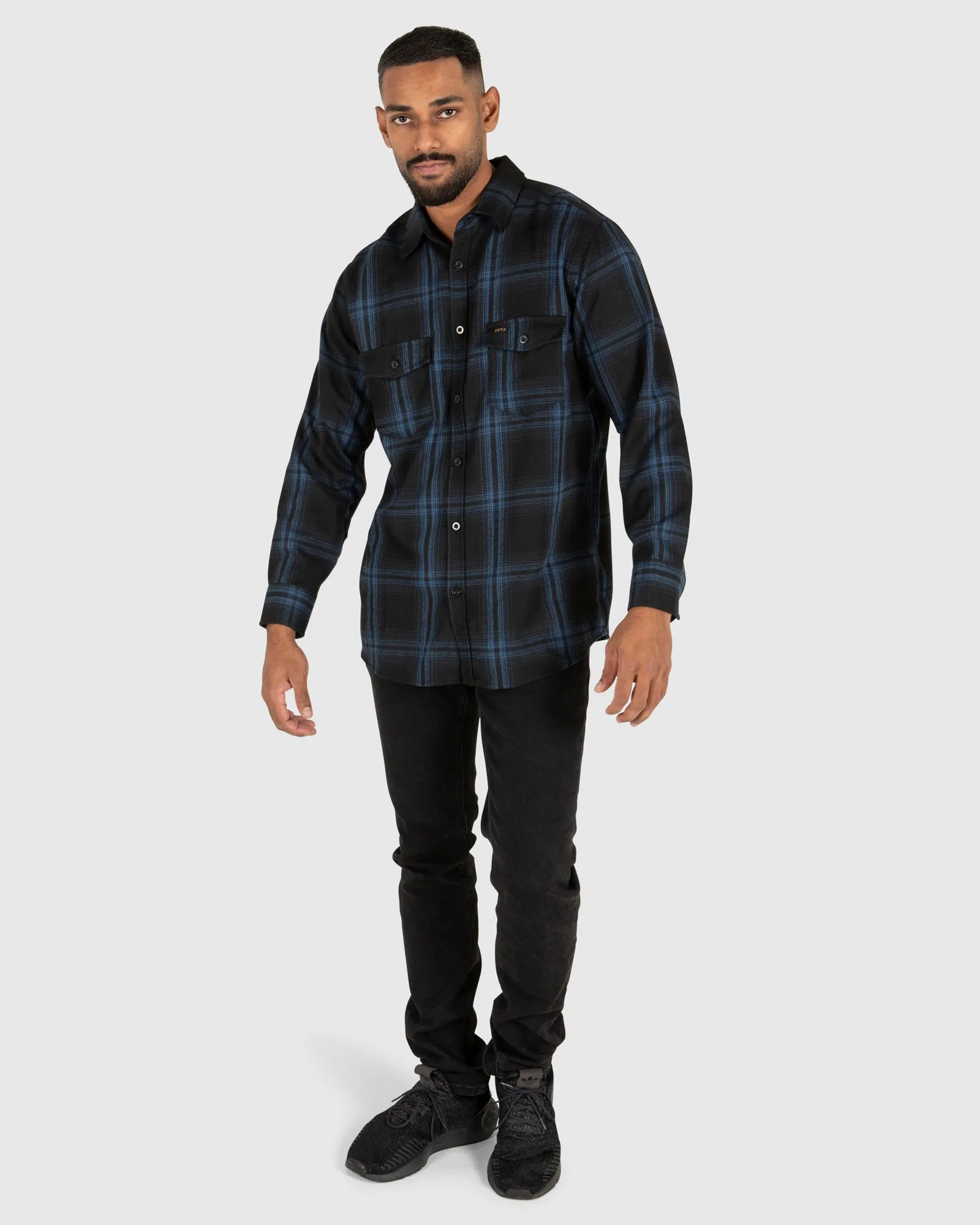 UNIT Mens Newtown Flannel Shirt