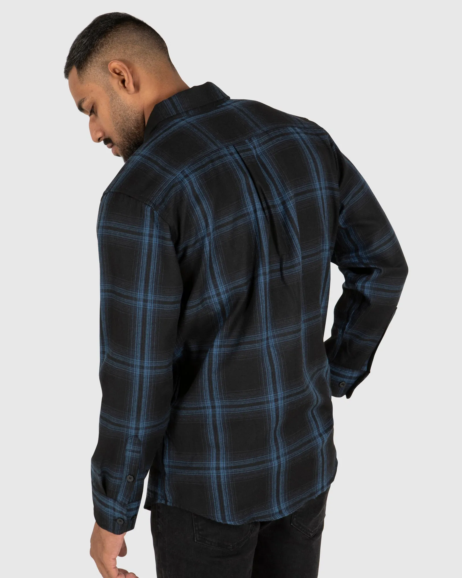 UNIT Mens Newtown Flannel Shirt