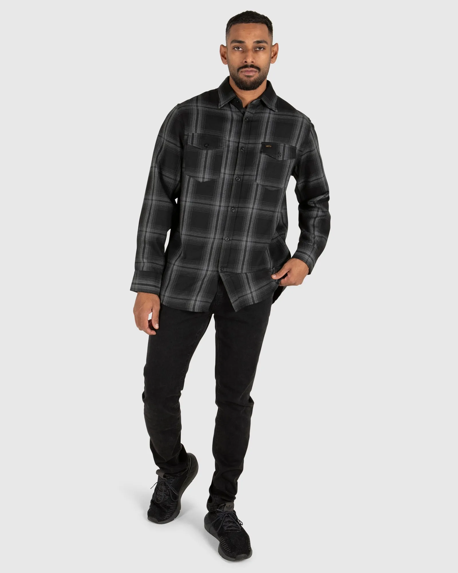 UNIT Mens Newtown Flannel Shirt