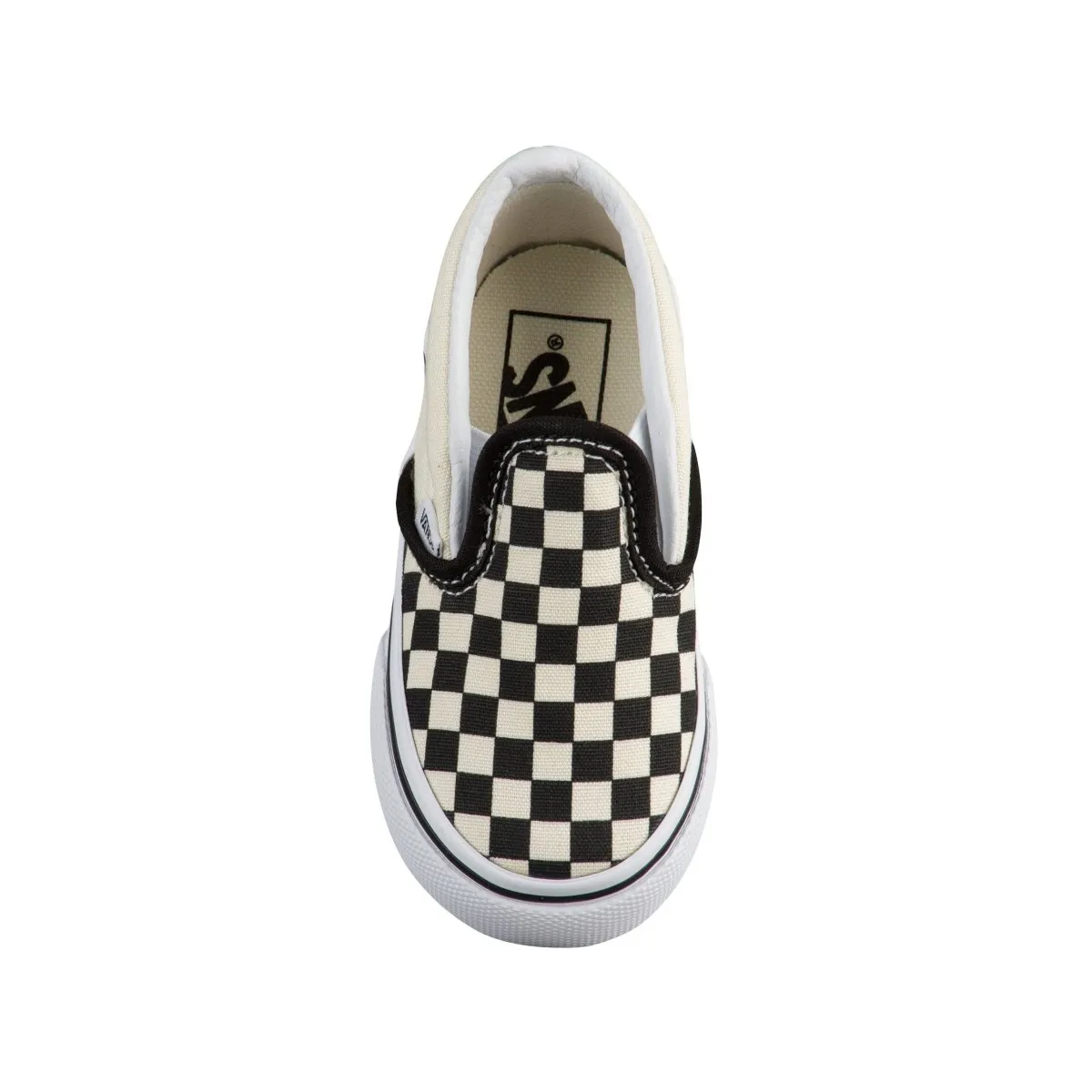 Vans Toddlers Checkerboard Slip-On Black/White