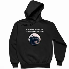 Waschbär "Nicht Stillgelegt" Premium Hoodie