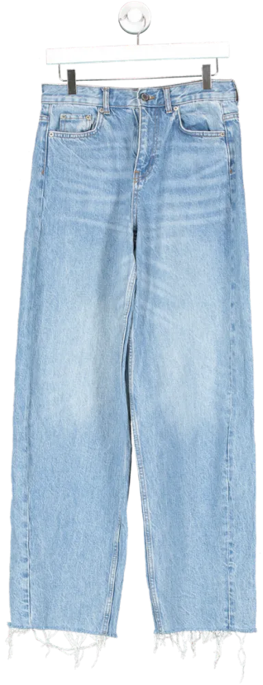 ZARA Blue Carrot Balloon Jeans UK 8